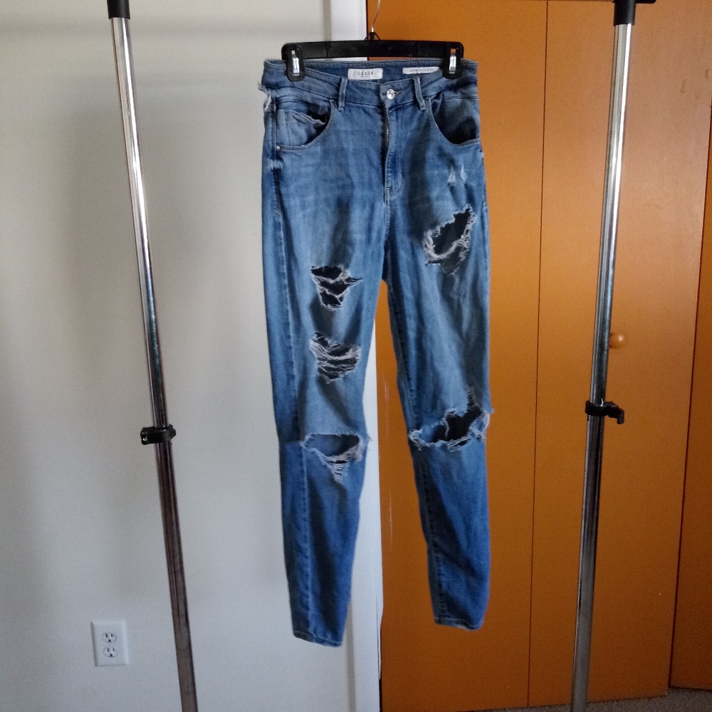 Guess skinny leg denim jeans